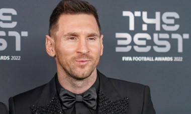 Paris, France, February 27th 2023: Argentina and PSG attacker Lionel Messi arrives at the The Best FIFA Football Awards