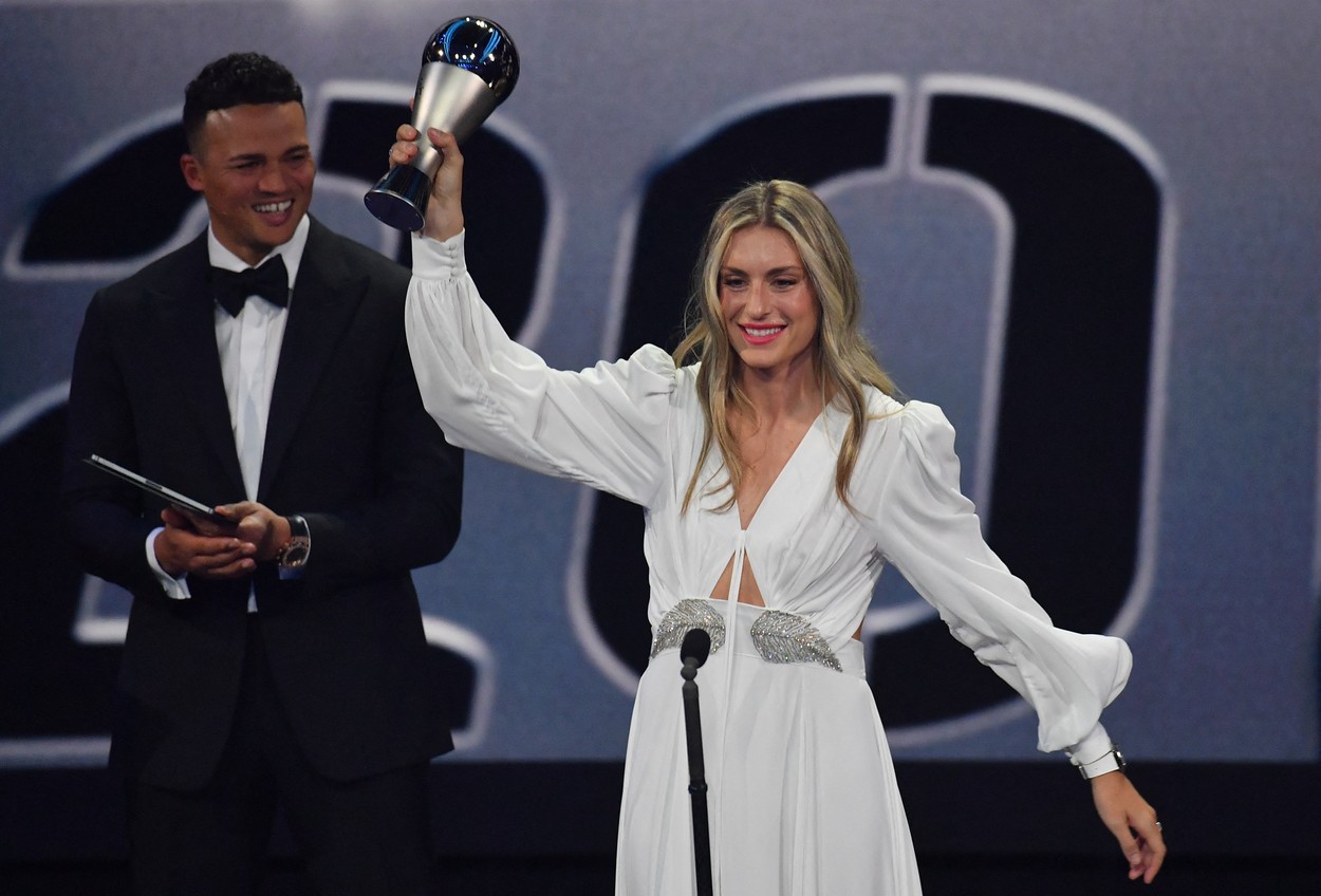 Alexia Putellas, premiu după premiu în fotbalul mondial. Are și două Baloane de Aur în palmares