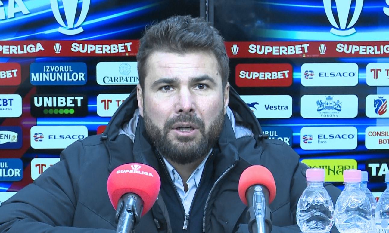 ”Întrebări?” / ”Nu, mulțumim”. Cea mai scurtă conferință de presă: ce a pățit Adrian Mutu la Botoșani