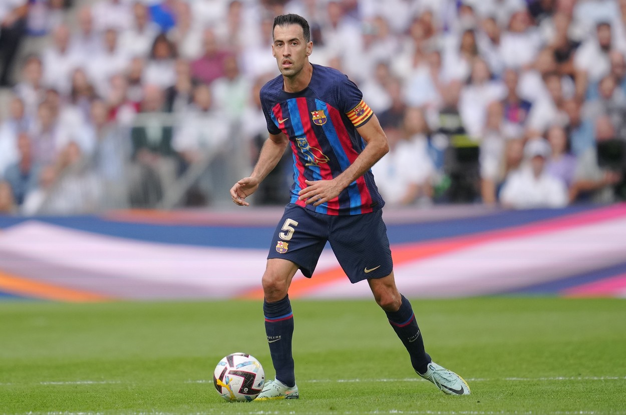 Sergio Busquets, față în față cu istoria! Căpitanul Barcelonei bifează un record impresionant în “El Clasico”