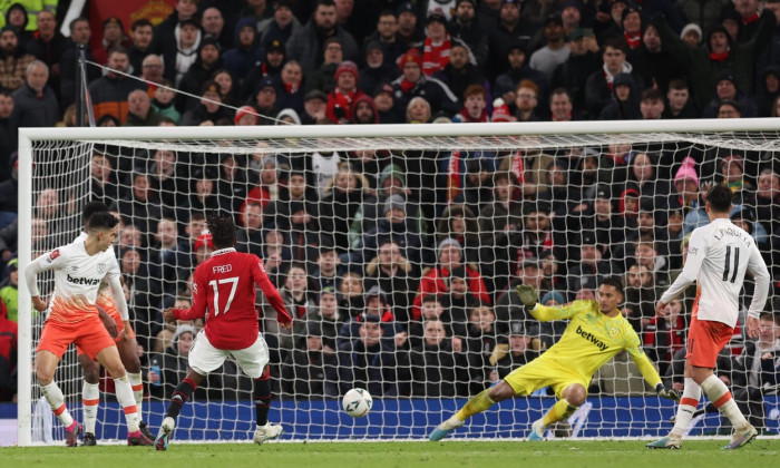 Manchester United v West Ham United, Emirates FA Cup, Fifth Round, Football, Old Trafford, Manchester, UK - 01 Mar 2023