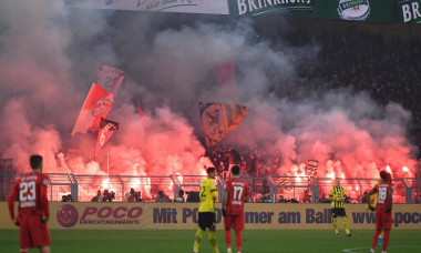 FuĂźball 1. Bundesliga 23. Spieltag Borussia Dortmund - RB Leipzig am 03.03.2023 im Signal Iduna Park in Dortmund Abbrenn