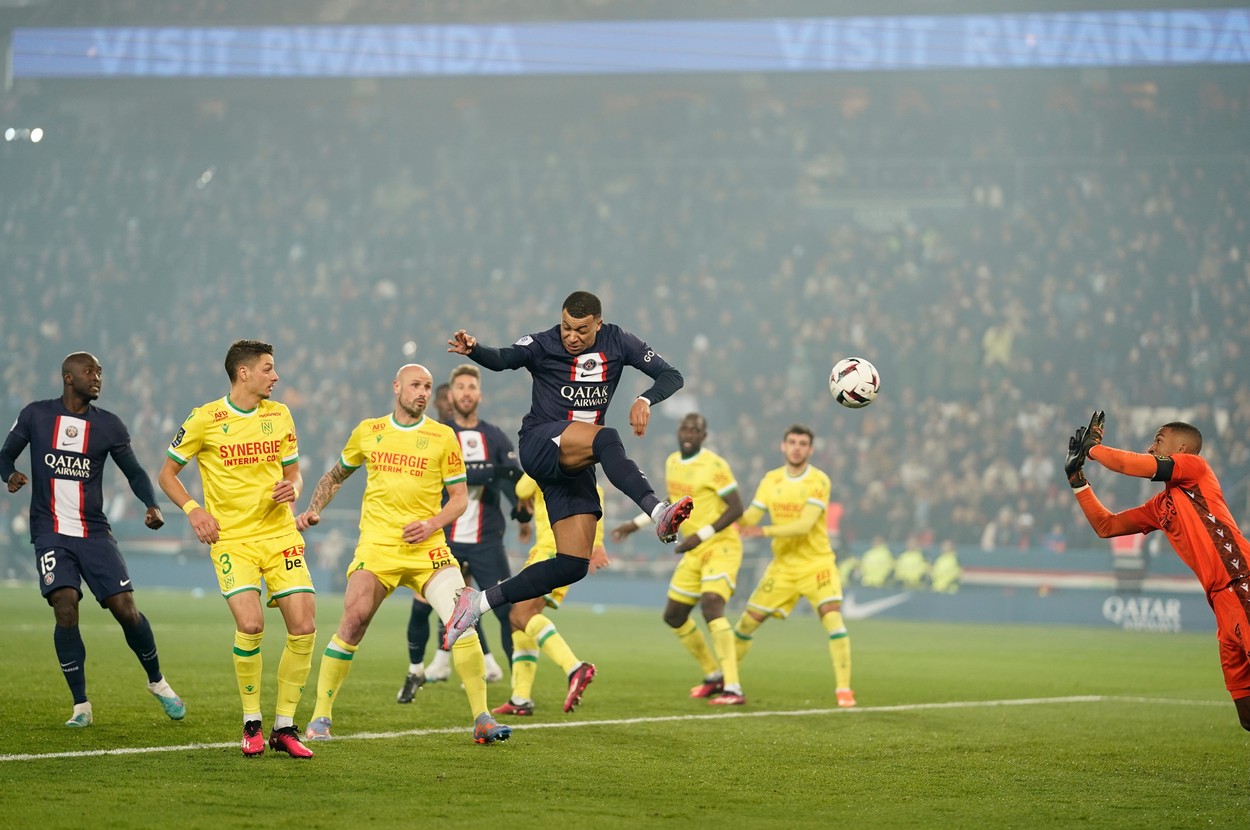 PSG - Nantes 4-2, Digi Sport 2. Mbappe, cel mai bun marcator din istoria clubului parizian