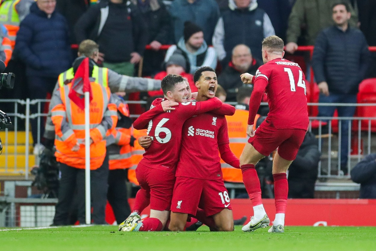 Liverpool - Manchester United 7-0. Victorie istorică a ”Cormoranilor”! ”Diavolii”, ”demolați” în repriza secundă