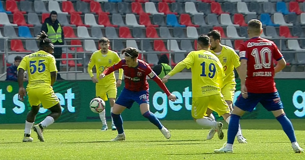 Liga 2, etapa 18 | Steaua - Minaur Baia Mare 0-0, Digi Sport 1. Rezultatele și programul complet