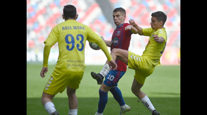 Fotbal: Minaur pierde cu 3-0 meciul cu Steaua București - ZiarMM