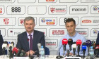 Dinamo are o nouă conducere. Vlad Iacob, Eugen Voicu, Andrei Nicvolescu și Răzvan Zăvăleanu, martie 2023 / Foto: captură Digi Sport