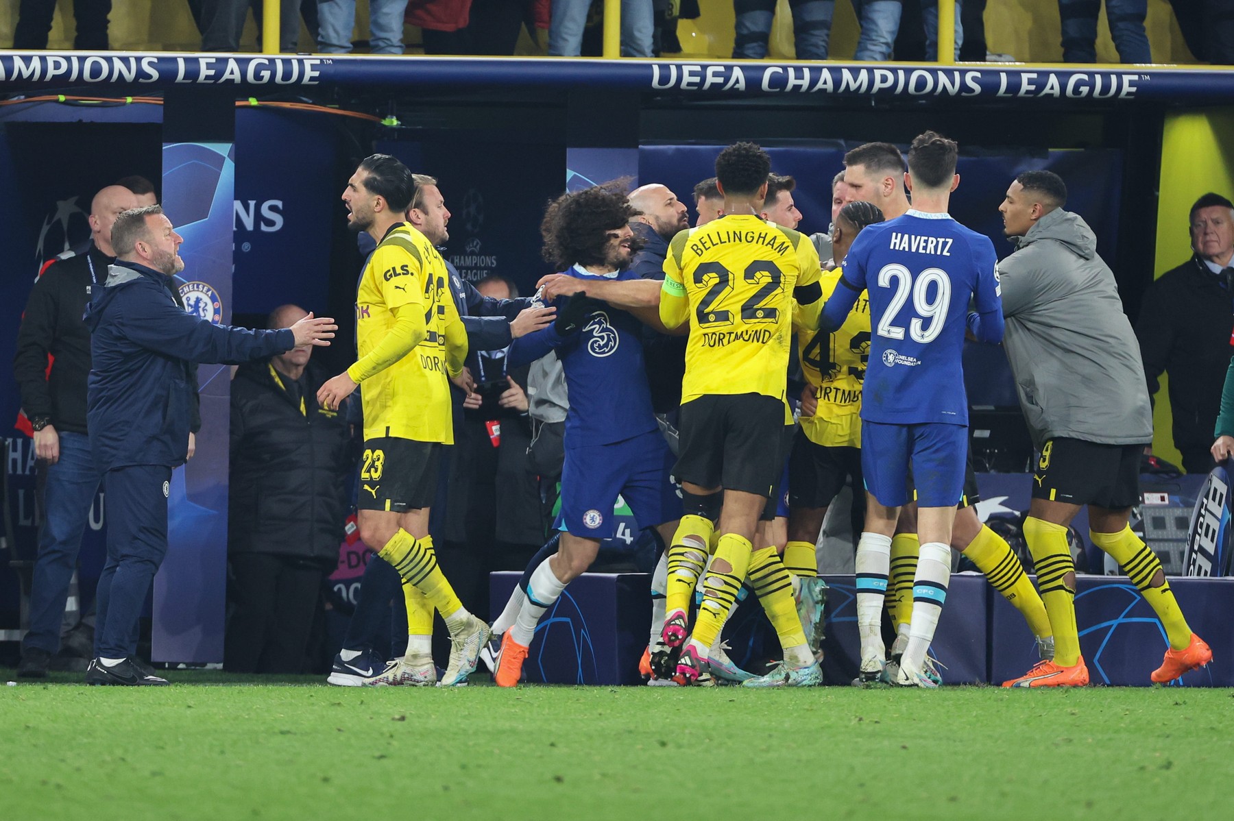 Chelsea - Borussia Dortmund LIVE VIDEO, ora 22:10, pe Digi Sport 1. Meciul începe cu întârziere. Echipele de start