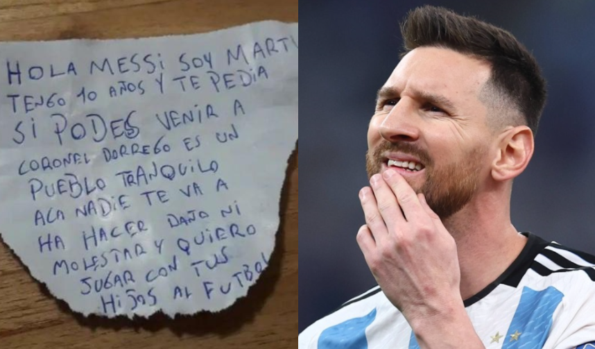 Lionel Messi a mai primit un bilet, după mesajul de amenințare lăsat în urma celor 14 gloanțe