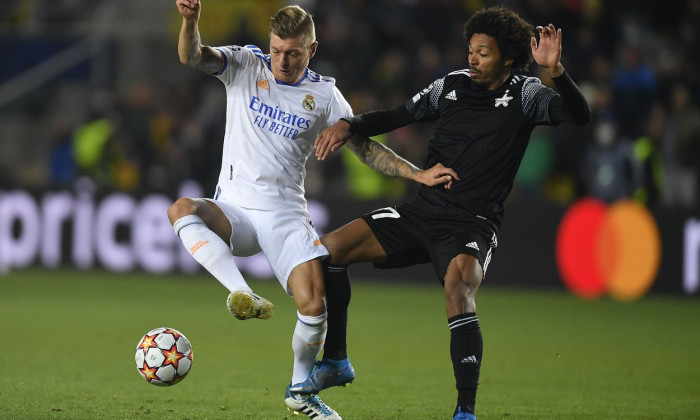 Sheriff Tiraspol v Real Madrid, UEFA Champions League Group D, Sheriff Stadium, Tiraspol, Transnistria, Moldova - 24 Nov 2021