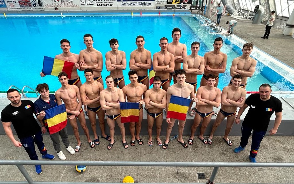 România – Marea Britanie 16-2. Victorie la scor a ”Tricolorilor” în calificările pentru Cupa Mondială la polo