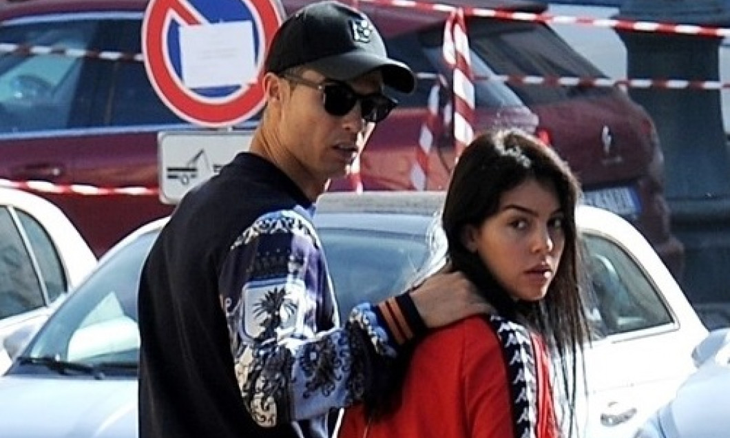 *EXCLUSIVE* Cristiano Ronaldo and his girlfriend Georgina Rodriguez seen leaving church in Turin