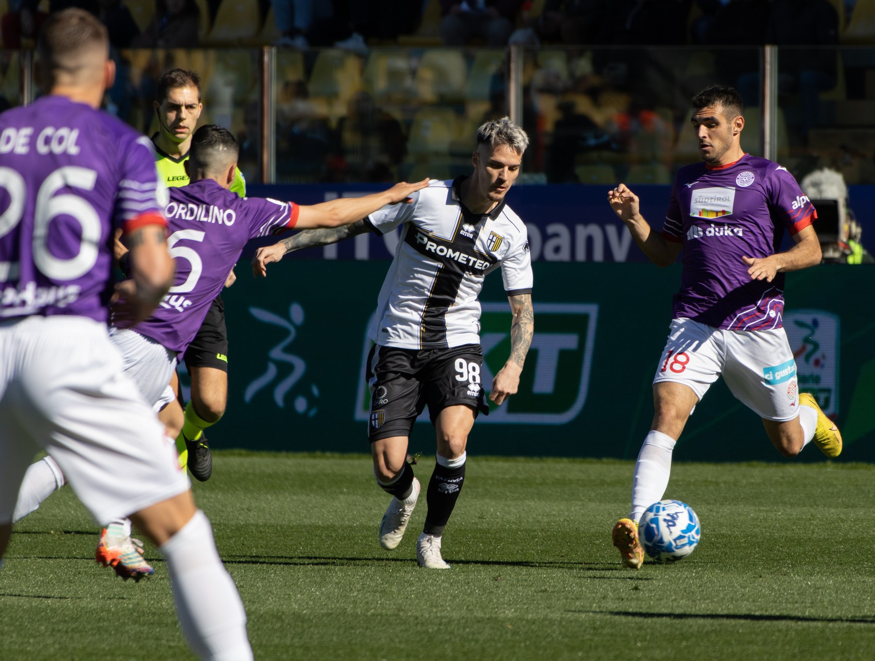 Ce au remarcat italienii la Dennis Man, după ce a jucat 80 de minute în Parma - Sudtirol 0-0