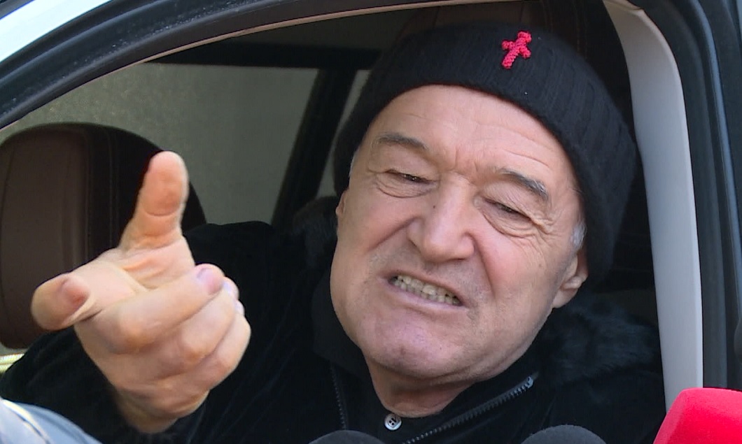 Gigi Becali: "Se dă el atât de important, cu nasul pe sus, dar poate e fricos!"