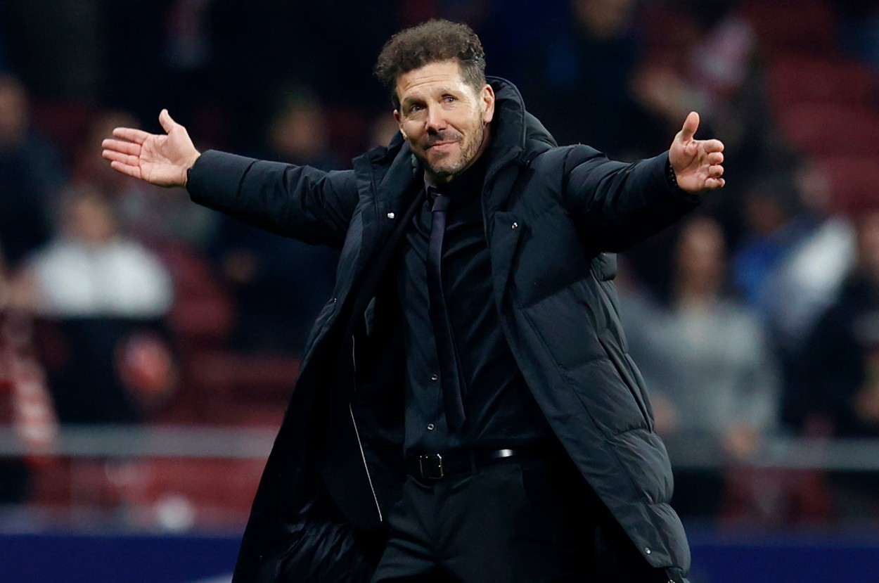 Diego Simeone, pe locul trei într-un clasament select! Borna pe care o atinge la meciul cu Feyenoord