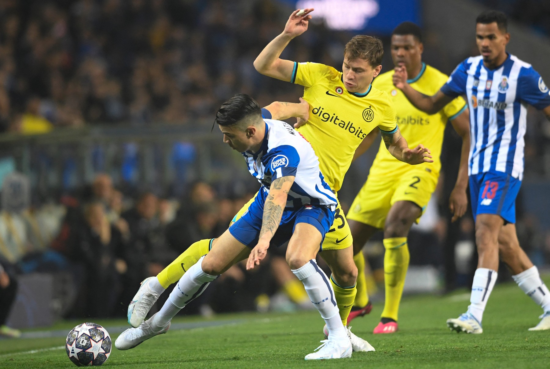 FC Porto - Inter 0-0, ACUM, la Digi Sport 2. Onana a intervenit excelent la ocaziile portughezilor