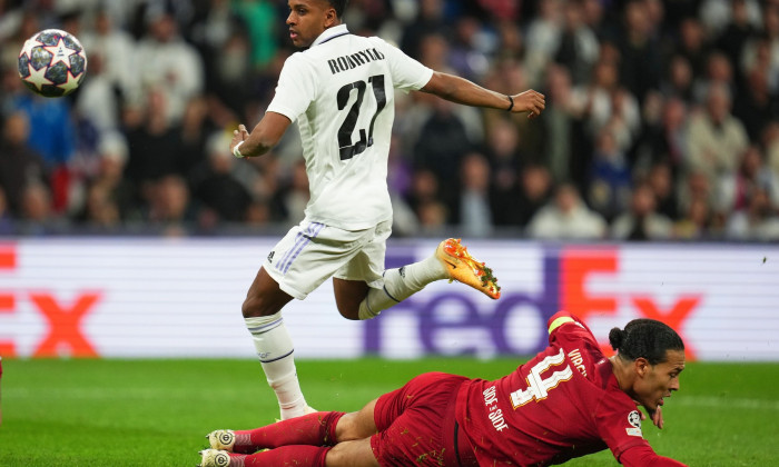 Real Madrid v Liverpool FC, UEFA Champions League, round of 16, 2nd leg. Football, Santiago Bernabeu Stadium, Madrid, Spain - 15 March 2023