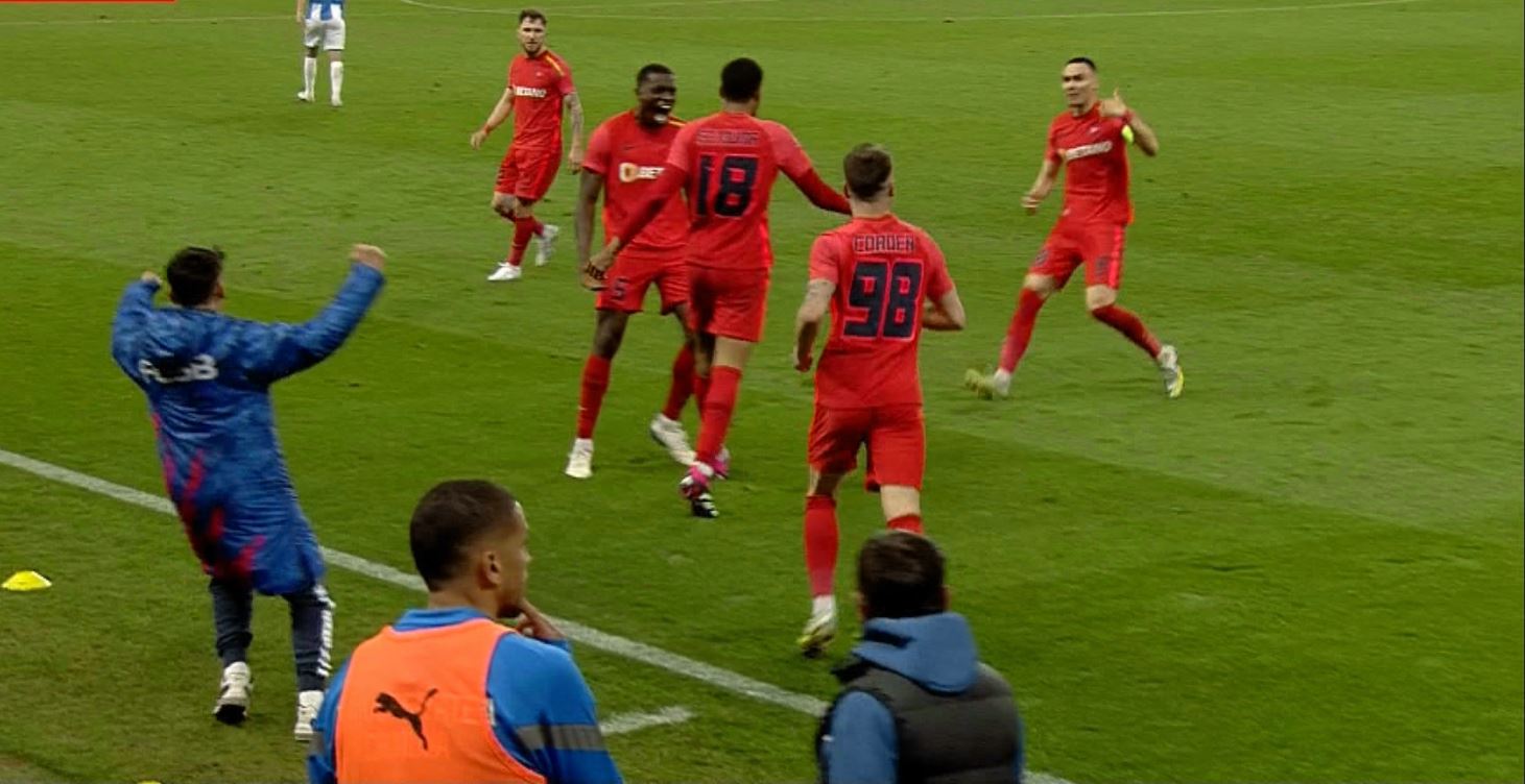FCSB - Universitatea Craiova 1-1, ACUM, la Digi Sport 1. Edjouma egalează, după ce a avut un gol anulat
