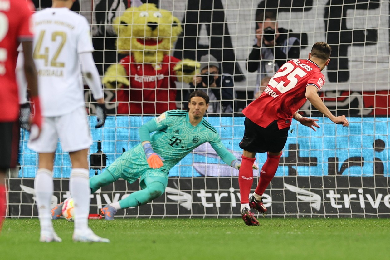Bayer Leverkusen - Bayern Munchen 2-1. Eșec pentru bavarezi, după ce la pauză au avut avantaj