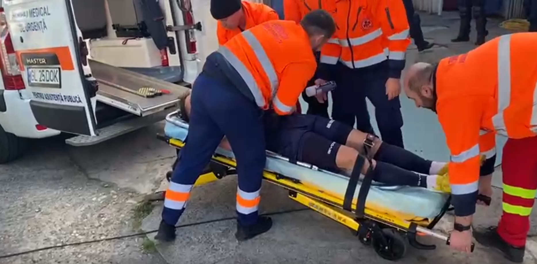 Cum arată Cătălin Itu după faultul brutal suferit și prima reacție