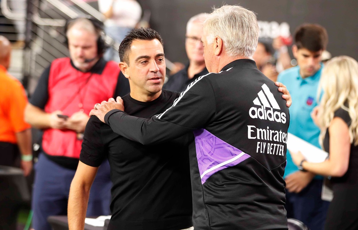 Xavi i-a dat replica lui Carlo Ancelotti, care a criticat arbitrajul din “El Clasico”