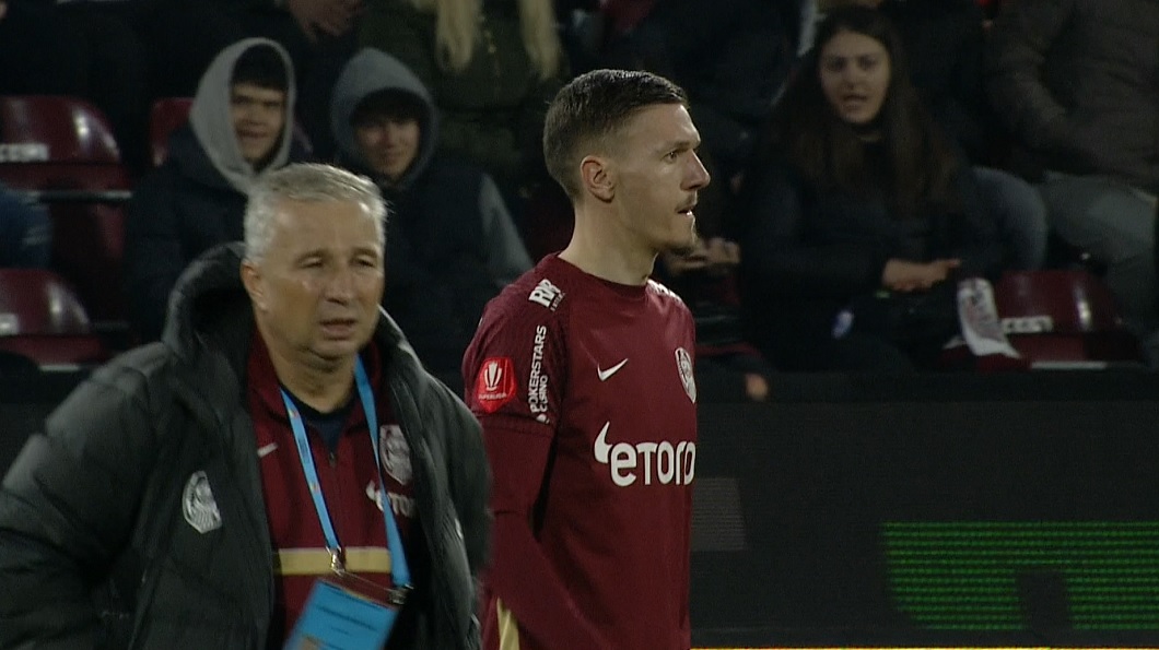 ”Trebuie să fii nebun să minți! / Îmi iei și golul ăsta?”. Dan Petrescu, un car de nervi după CFR Cluj-Rapid