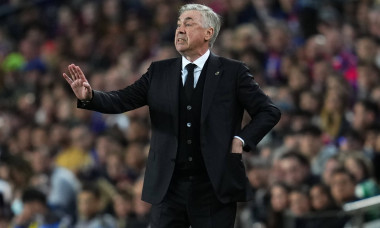 ESP: FC Barcelona, Barca Real Madrid. La Liga Santander Real Madrid head coach Carlo Ancelotti during the La Liga match