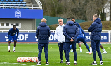 FOOTBALL : Equipe de France Entrainement - Clairefontaine - 20/03/2023
