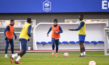 French Football National Team - Training Session