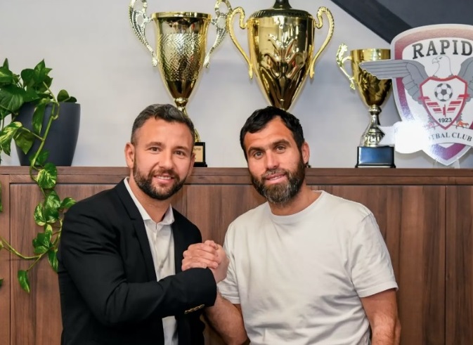 Rapid a semnat un parteneriat cu Academia de Fotbal Răzvan Raţ