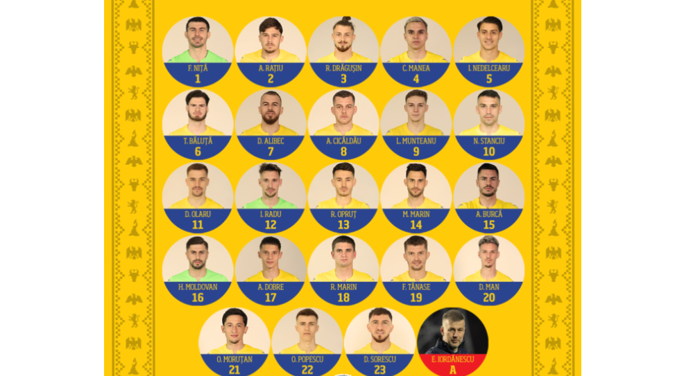 Cine va purta 10 în meciul Andorra - România. Trei jucători nu au prins lotul