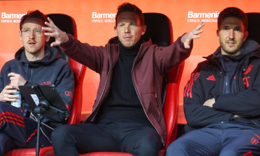 FuĂźball - 1. Bundesliga - Bayer 04 Leverkusen - FC Bayern MĂĽnchen am 19.03.2023 in der BayArena in Leverkusen Trainer Ju