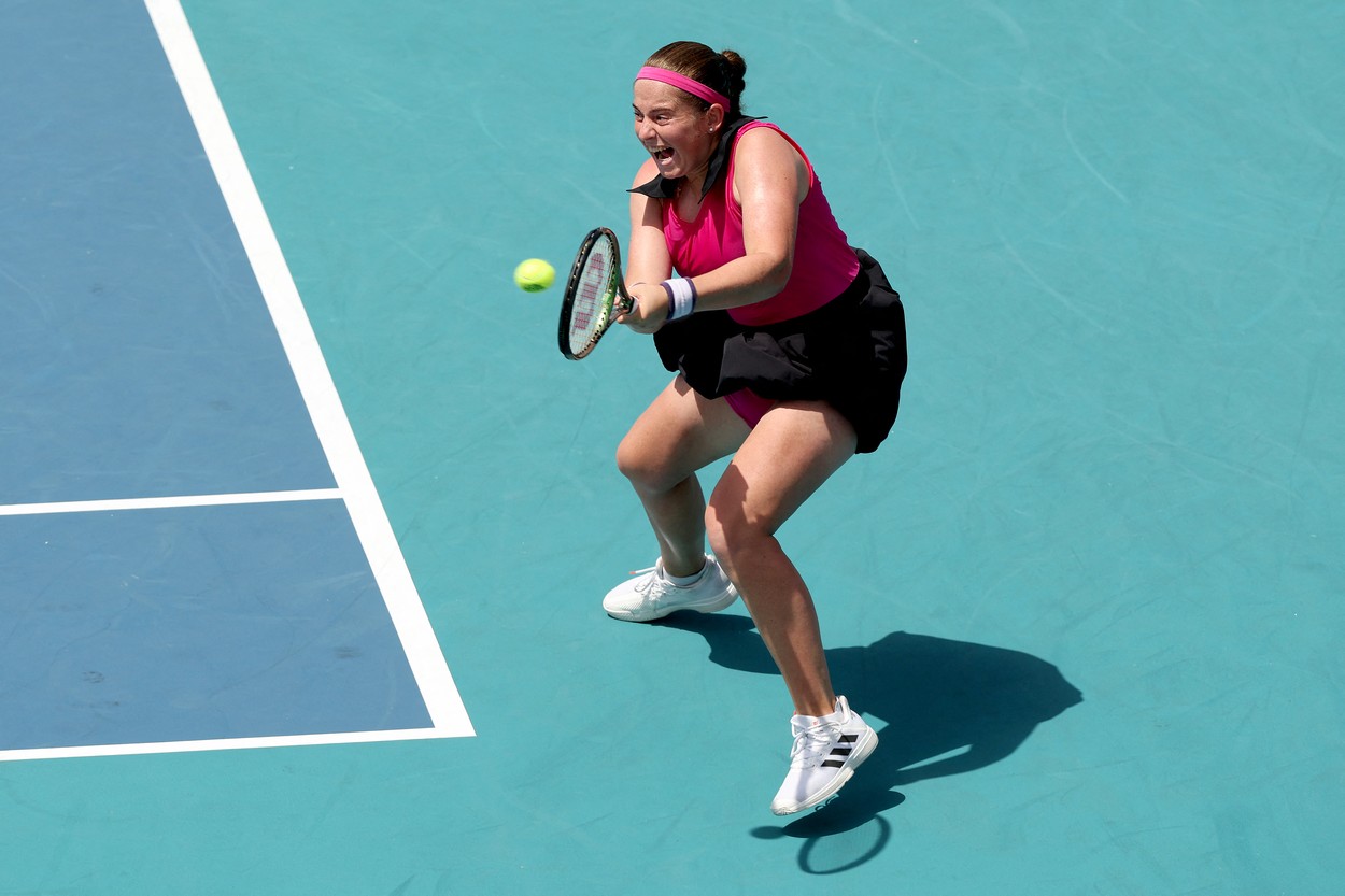 Jelena Ostapenko, deranjată la Miami. Ce i-a spus arbitrul de scaun letonei