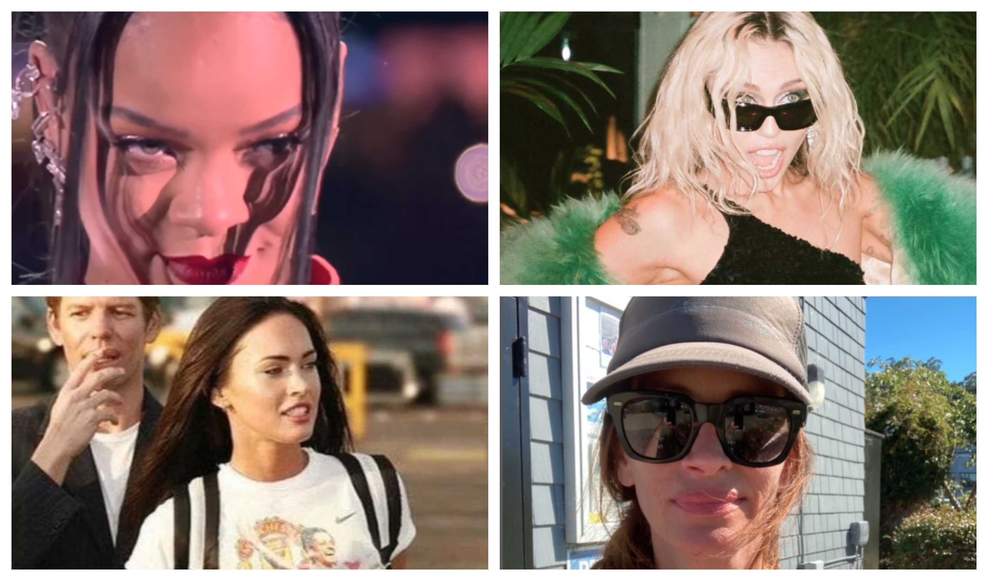 Ce au în comun Julia Roberts, Miley Cyrus, Rihanna și Megan Fox. Toate țin cu aceeași echipă