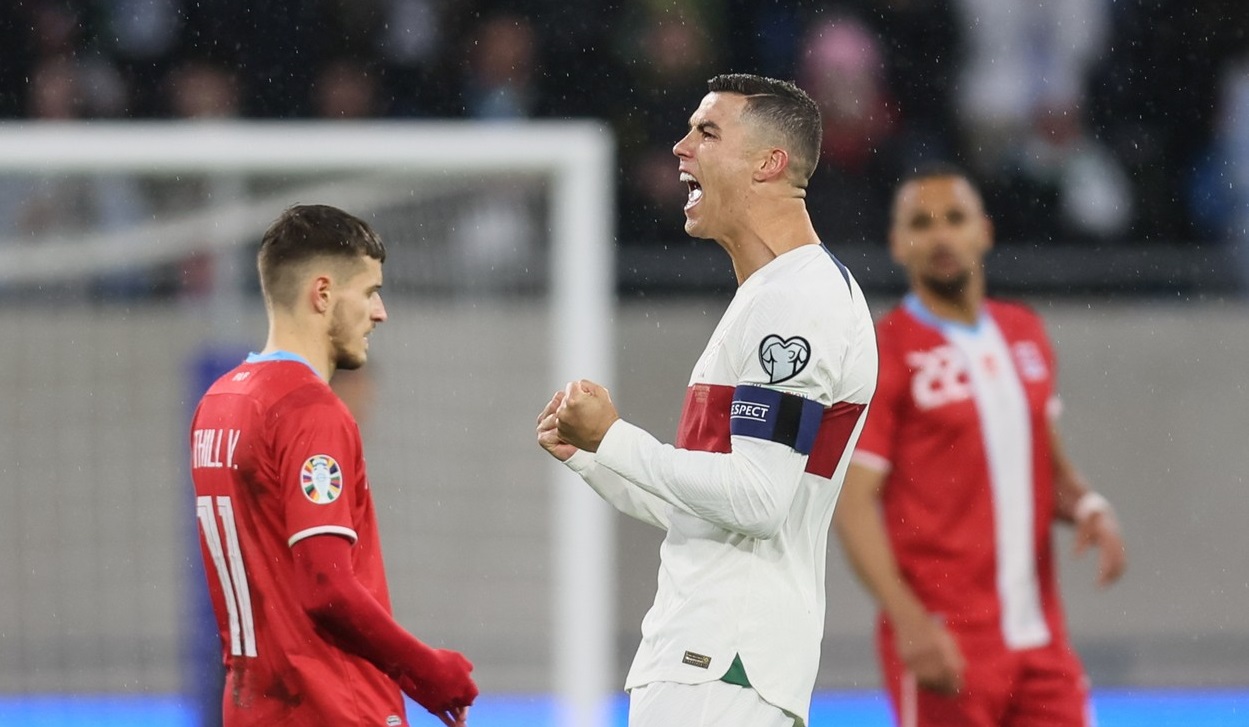 Arbitrii români i-au dat emoții lui Cristiano Ronaldo! Cum a reacționat portughezul când i-a fost validat golul