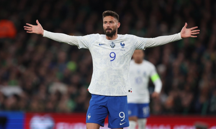 Republic of Ireland v France, UEFA European Championship 2024 Qualifying, Group B, Football, Aviva Stadium, Dublin, Ireland - 27 Mar 2023