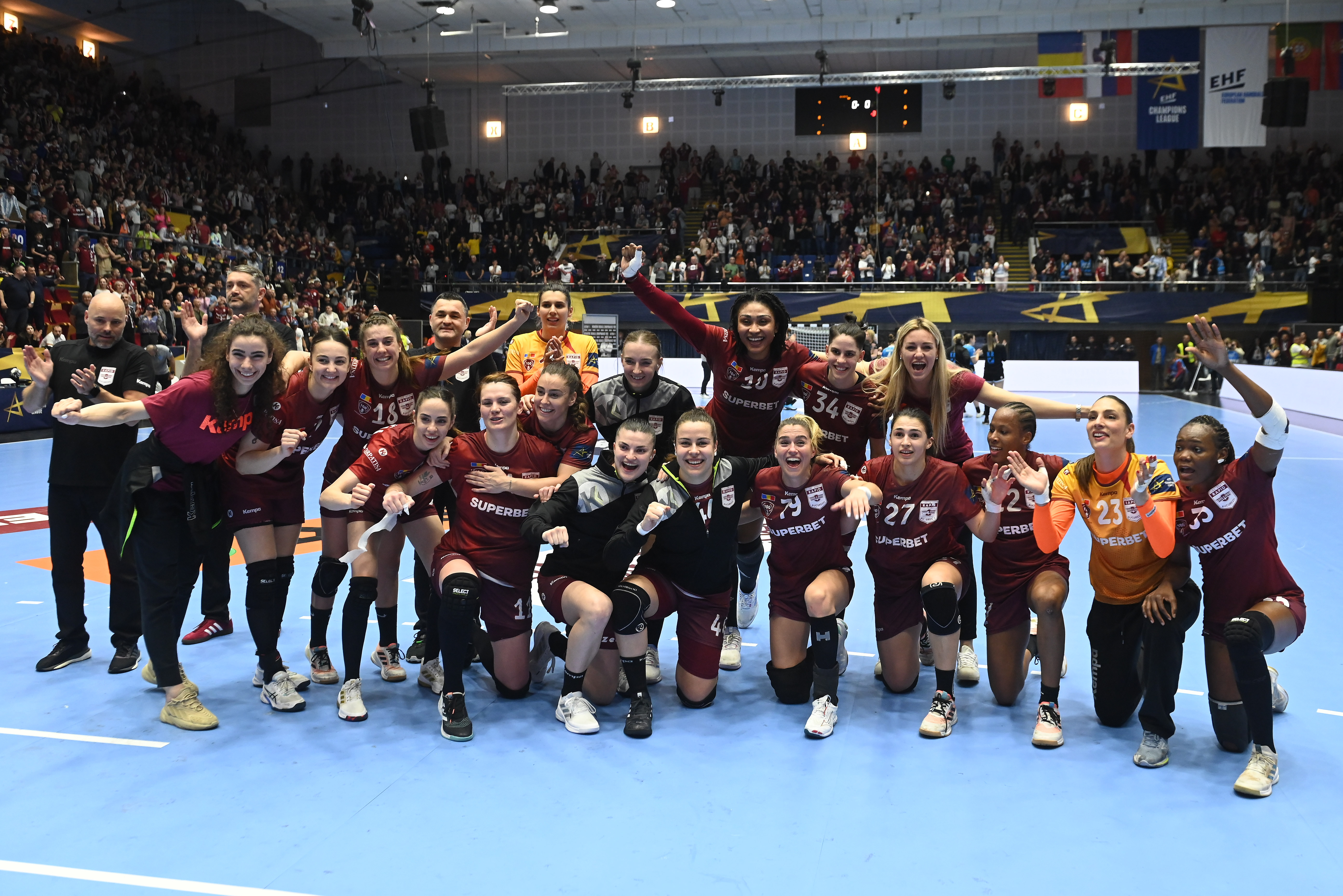 Ce a scris EHF, după Rapidului în sferturile de finală ale Ligii Campionilor
