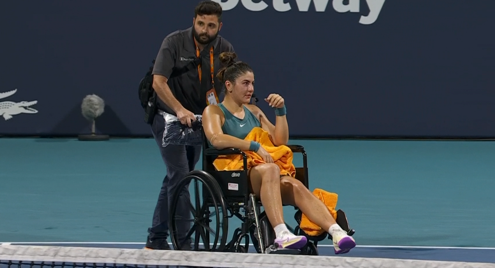 Anunțul făcut de Bianca Andreescu la o zi după accidentarea teribilă suferită la Miami