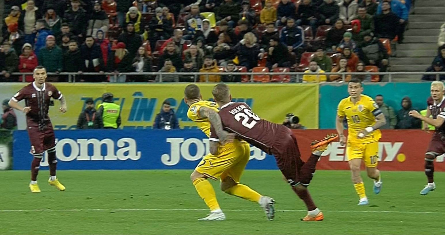 România - Belarus 0-0. Schimbări în "primul 11" față de meciul cu Andorra