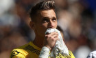 Bergamo, Italy. 11th Sep, 2022. Ionut Radu of U.S. Cremonese looks on during Atalanta BC vs US Cremonese, italian soccer Serie A match in Bergamo, Italy, September 11 2022 Credit: Independent Photo Agency/Alamy Live News