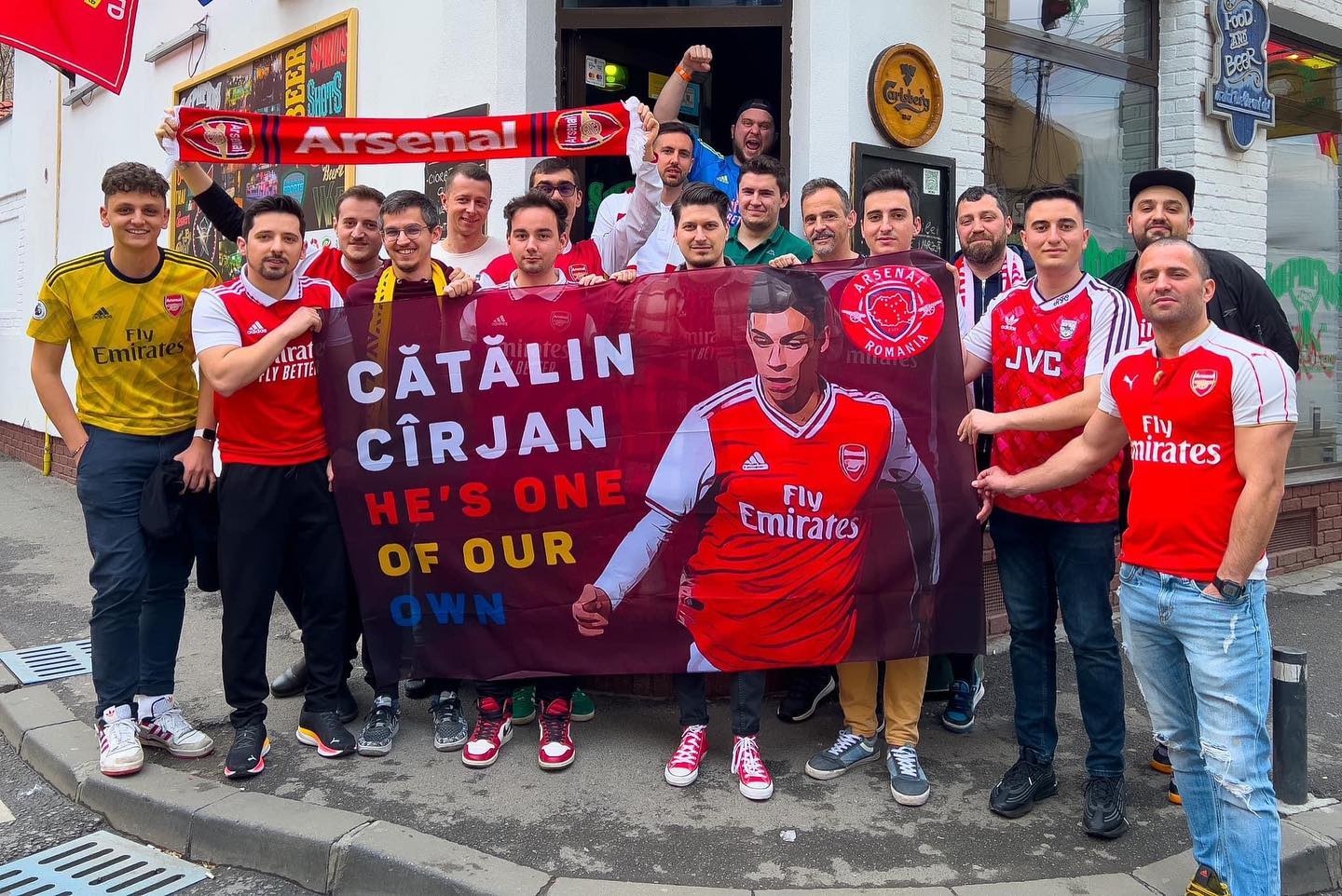 Cătălin Cîrjan, susținut de suporterii lui Arsenal, în ”conflictul” cu FRF: ”Au crezut în onestitatea mea!”