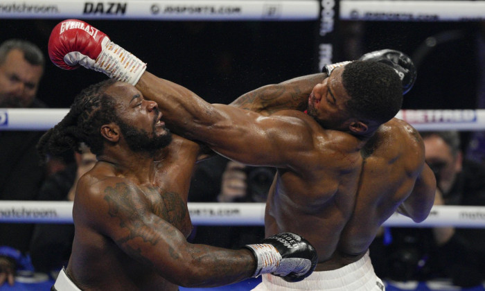 Anthony Joshua v Jermaine Franklin Jr &amp; Undercard, Boxing, The O2 Arena, London, UK - 01 Apr 2023