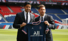Paris: Lionel Messi Official Presentation At Parc des Princes Stadium
