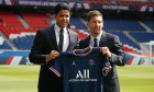 Paris: Lionel Messi Official Presentation At Parc des Princes Stadium