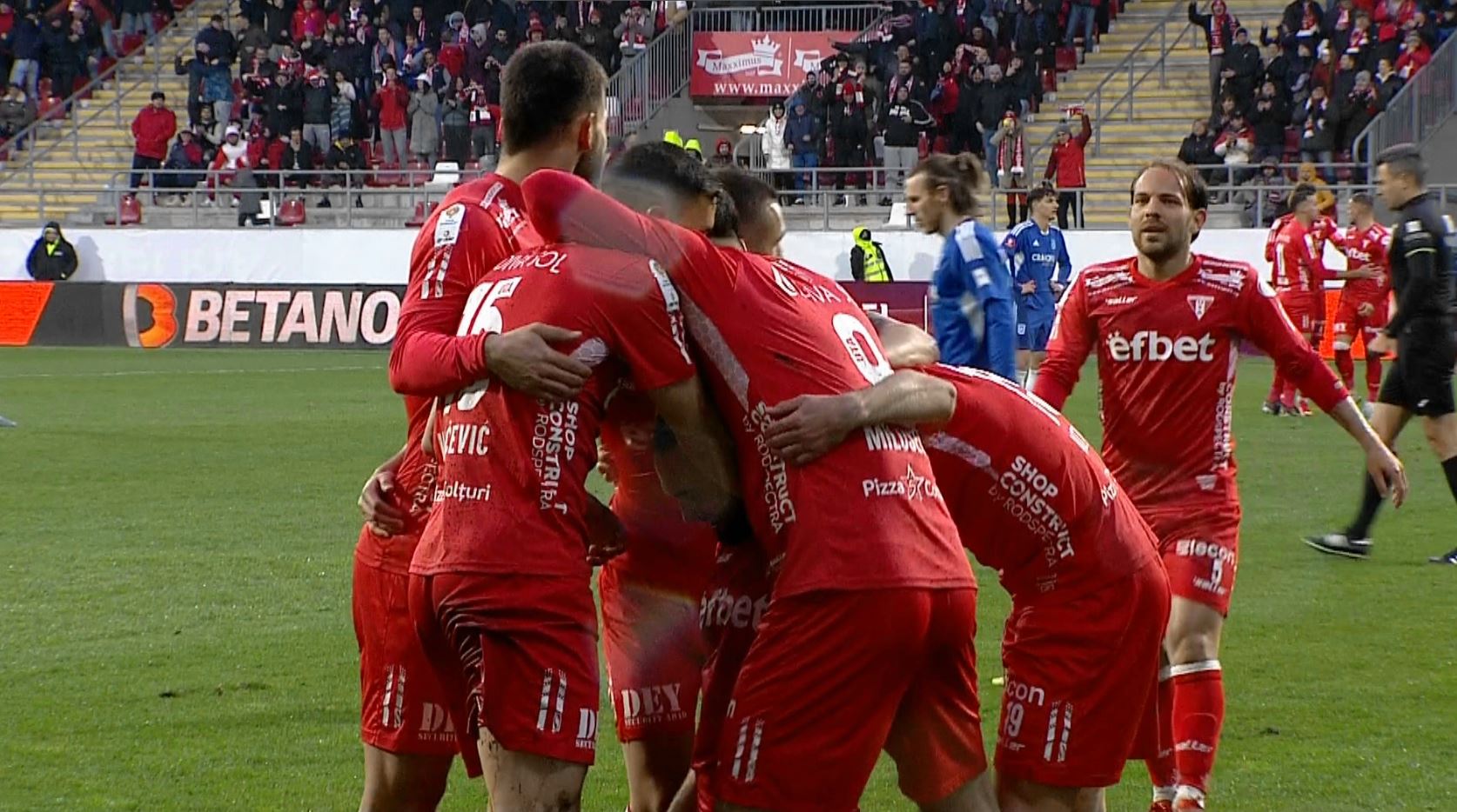 UTA - U Craiova 1948 1-0. Arădenii sunt primii semifinaliști ai Cupei României