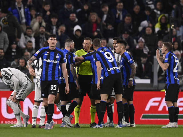 Galleria fotografica |  Juventus – Inter 1-1, in Coppa Italia.  Tre giocatori eliminati ai tempi supplementari