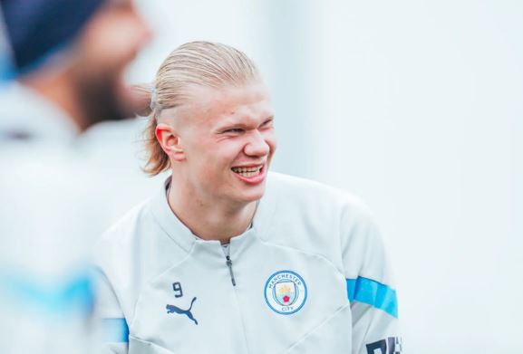 Haaland a revenit la antrenamentele lui Manchester City! Atacantul a fost indisponibil în ultimele săptămâni