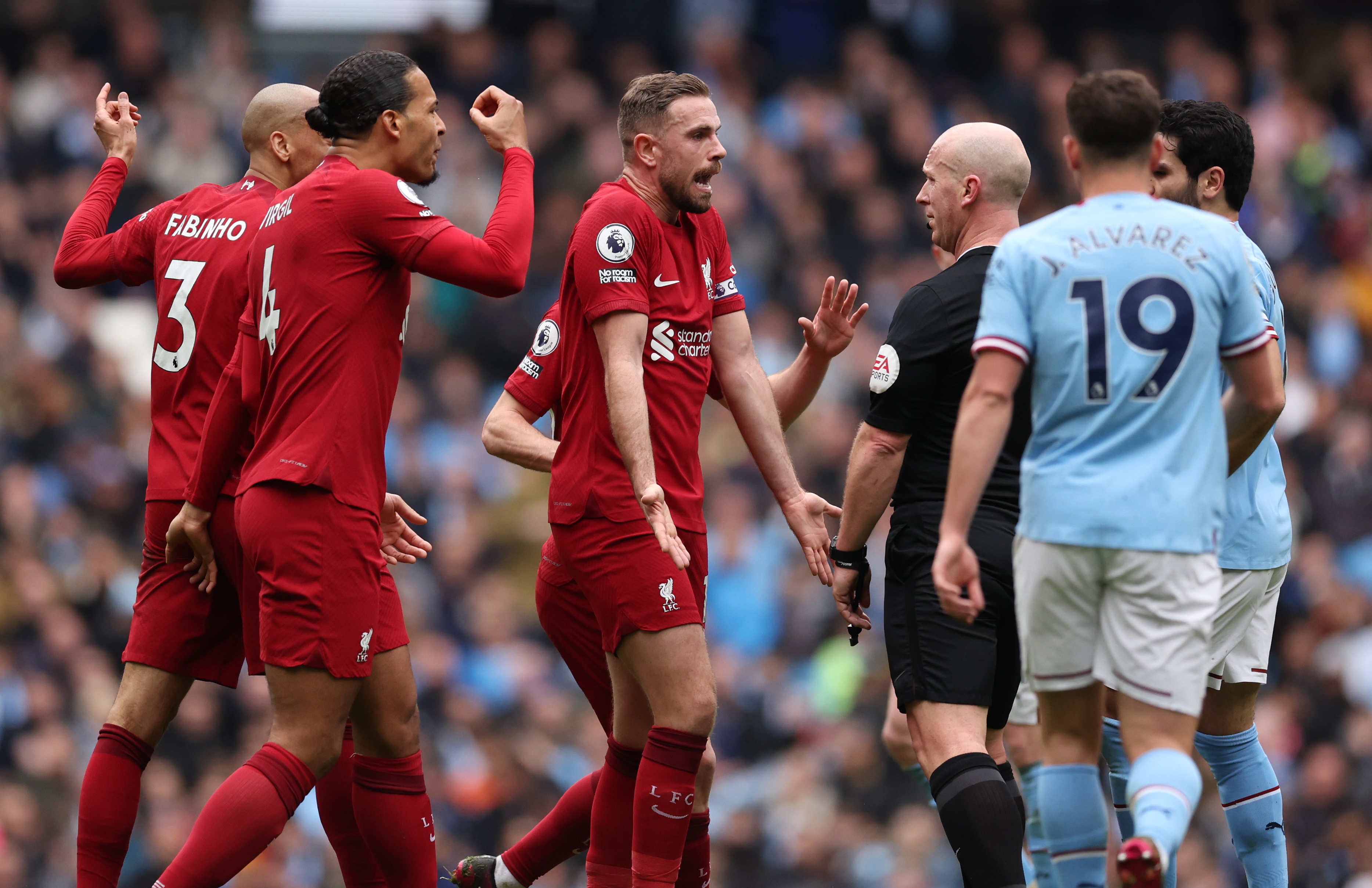 Liverpool, pusă oficial sub acuzare după ceea ce s-a întâmplat la jocul cu Manchester City