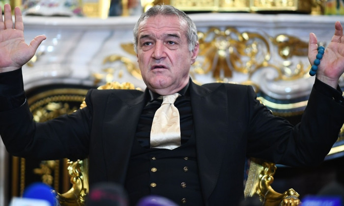 BUCHAREST: GIGI BECALI press conference