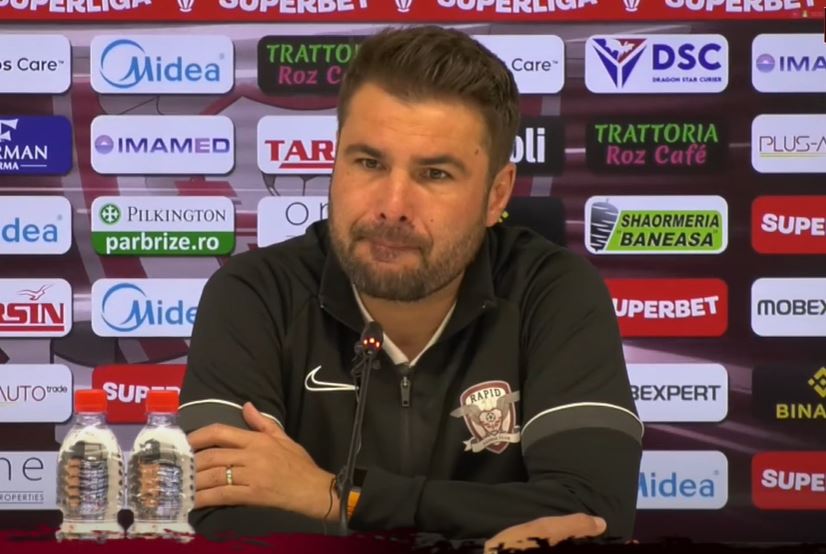 Adrian Mutu, nemulțumit înaintea meciului cu Sepsi: “Nu e normal”. Ce rezultat vrea în derby-ul CFR - FCSB